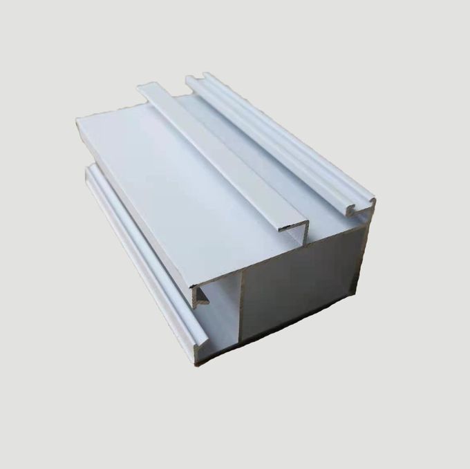 Multi White Powder Coated Aluminium Extrusions For Building Materials 2