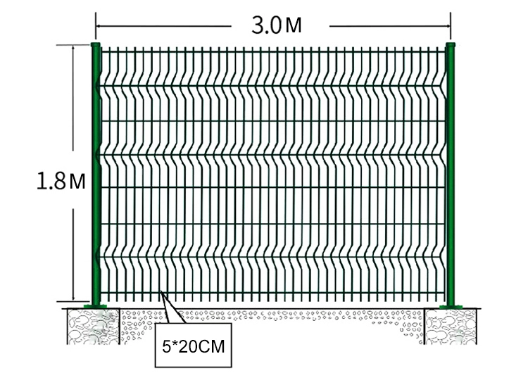 railway mesh fence 