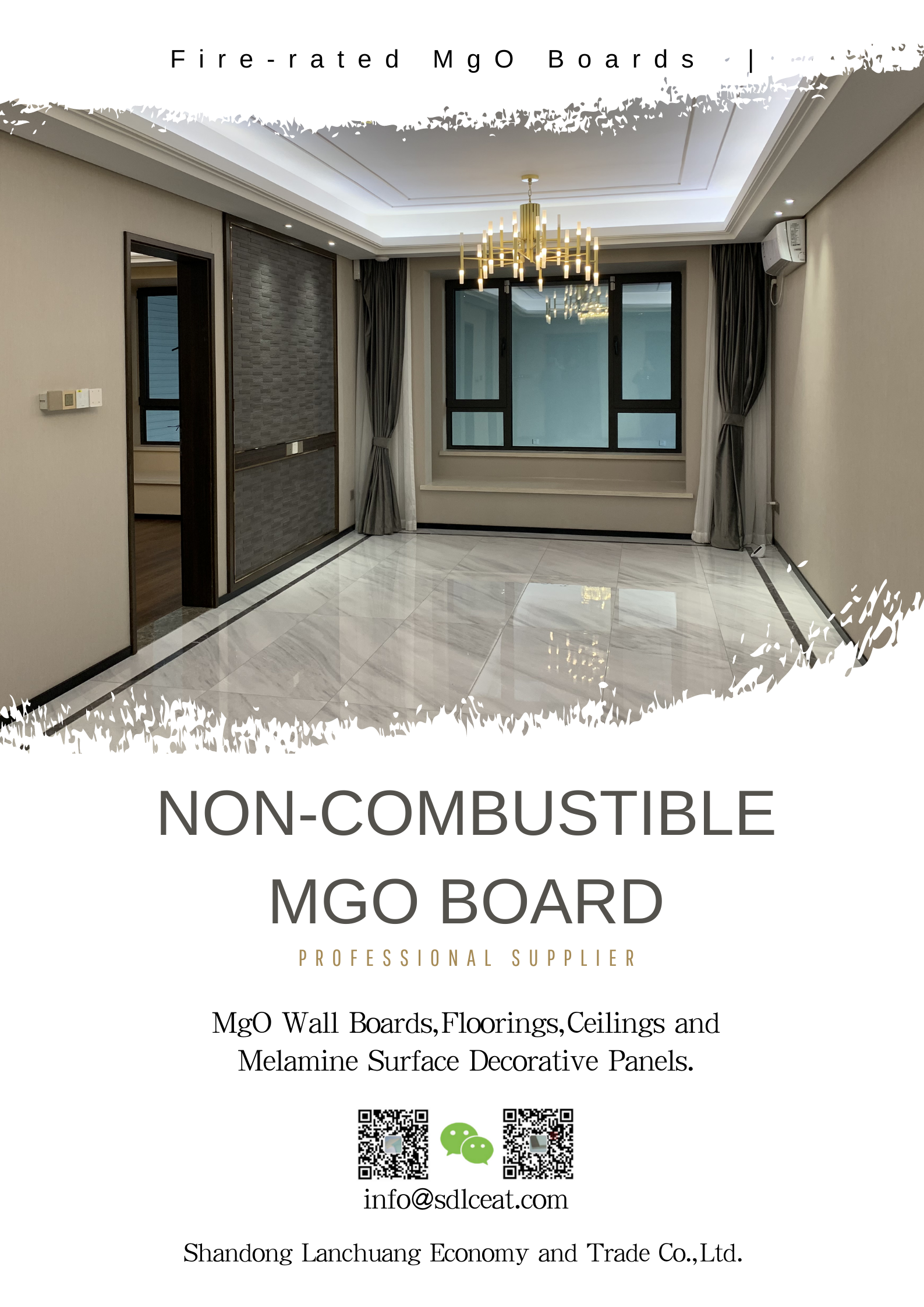 Fire Rated MgO Soffit Panels