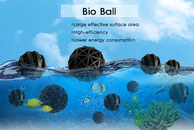 water Purifier filter Pva bed floating bio balls Bio Filter Media 16-76mm for Water Treatmnet