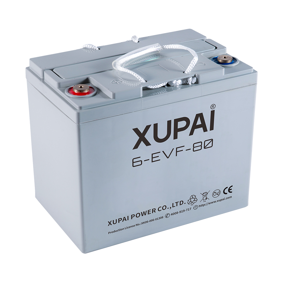 XUPAI eScooter Battery 12V 80Ah 6 EVF 80 batteries