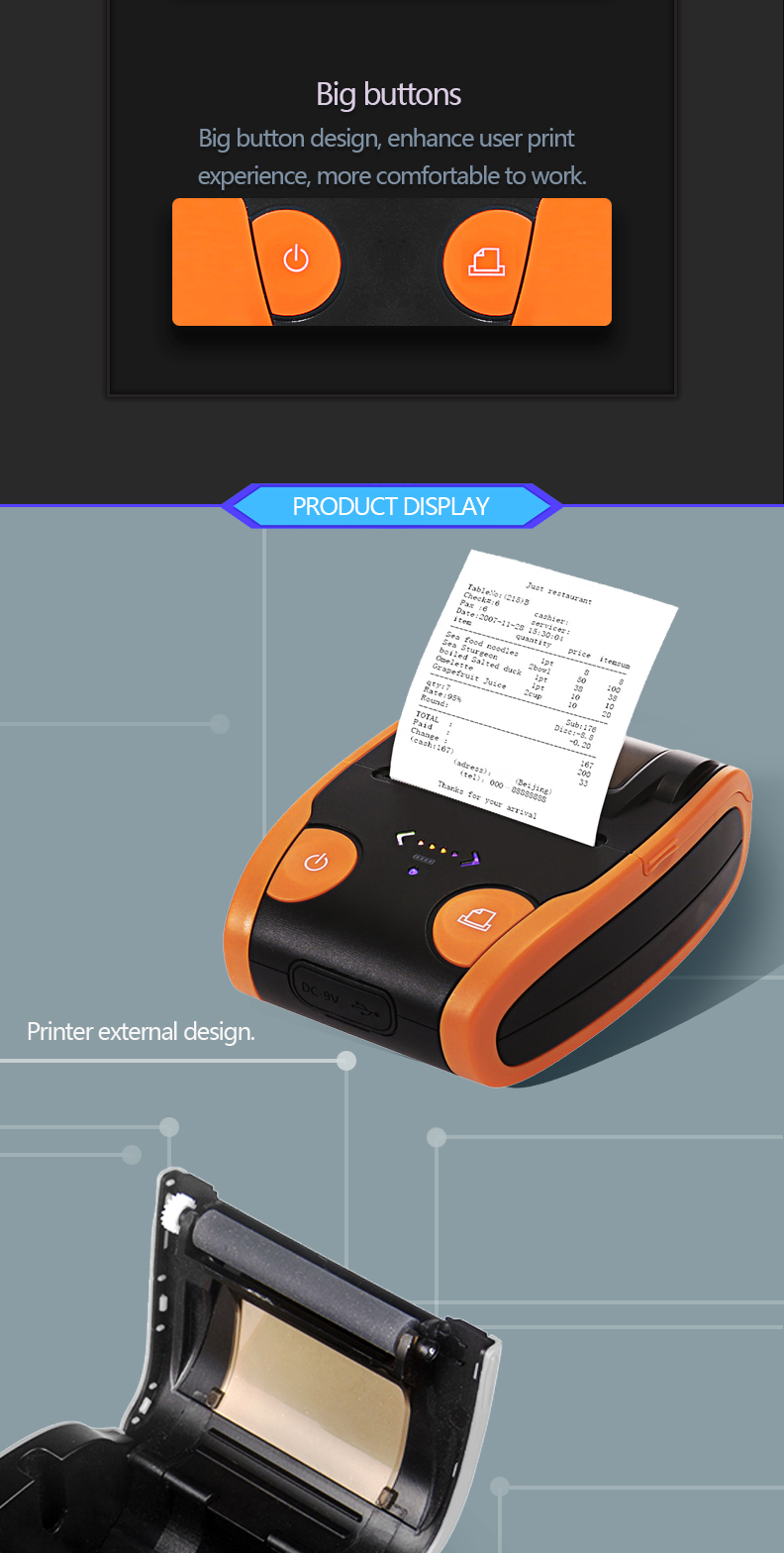 thermal Bluetooth Printer 2