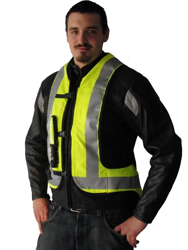 wholesale motorcycle reflective safety airbag vest