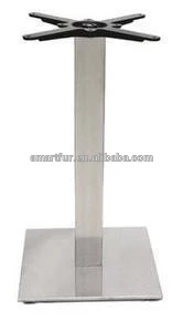 stainless steel table base for glass coffee table