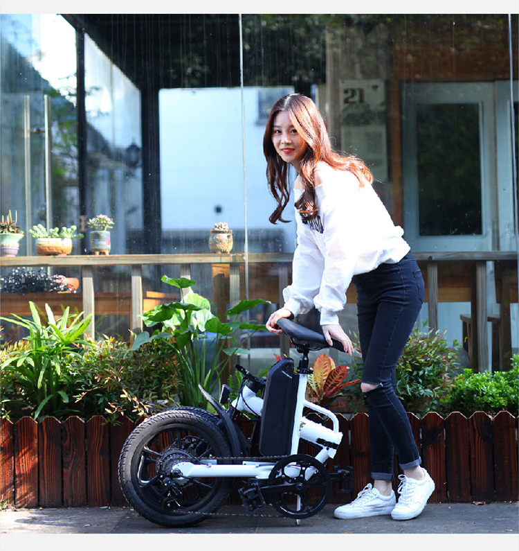 16 Inch folding Ebike 