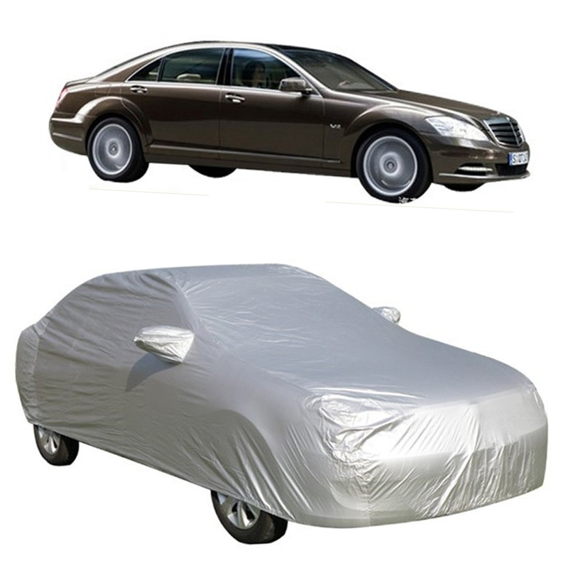 Private brand heavy duty anti scratch rain snow proof 190T durable custom logo tarpaulin car cover