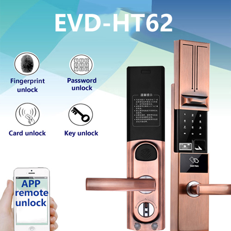China Supplier Automatic Security Smart Door Password Fingerprint Lock For Home