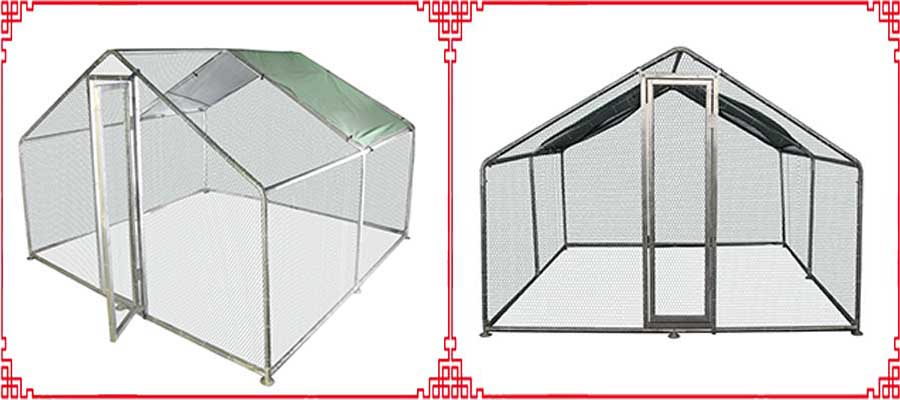 galvanized chicken coop runs