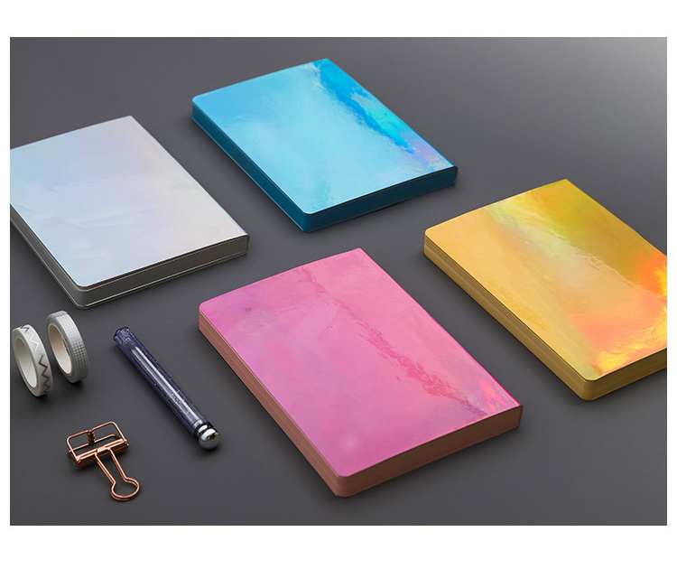 High quality colorful sequin notebook