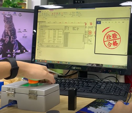 Stamp Fingerprint Scanner software Stamp Fingerprint Scanner software