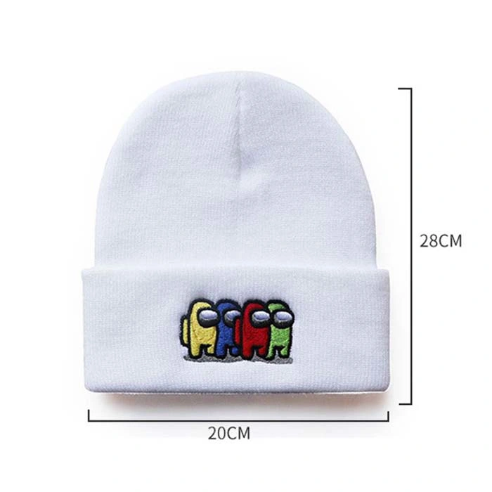 100% Acrylic Custom Design Cap Embroidery Winter Beanie Hats