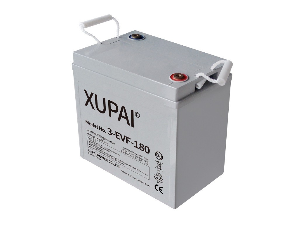 XUPAI 3-EVF-180 6V 180AH battery for electric golf car