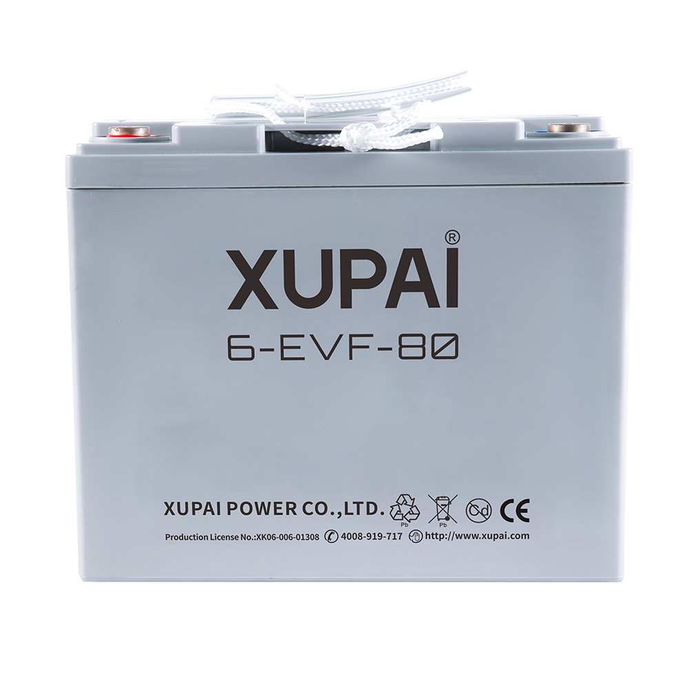 XUPAI eScooter Battery 12V 80Ah 6 EVF 80 batteries