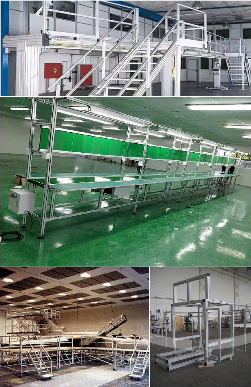 factory price standard size 6000 series t slot 2020 4040 frame industrial extruded aluminium profile t track aluminum section