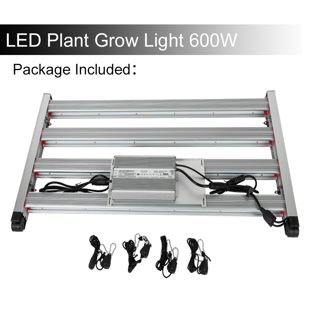 new hydroponic system indoor full spectrum 600W 650W 1000W best plant grow lights led