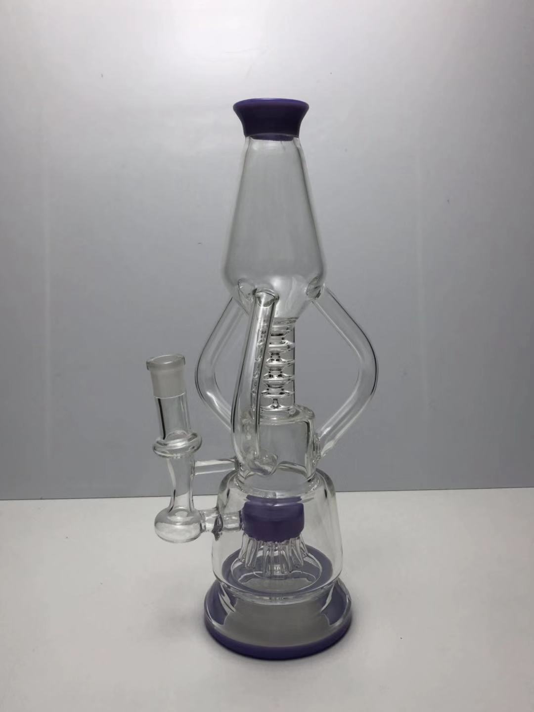 Double Chamber Jellyfish Perc glass bong3