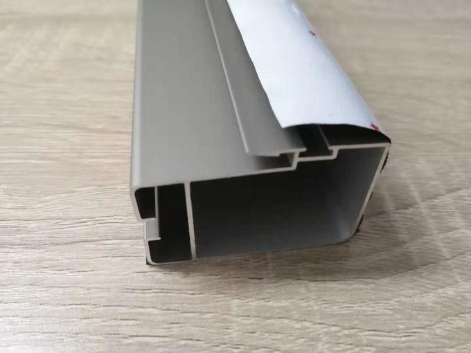 1.2mm Windows Sliding Track Aluminium Extrusion Profiles Non Thermal Break Type 1