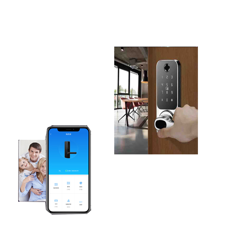 China Supplier Automatic Security Smart Door Password Fingerprint Lock For Home