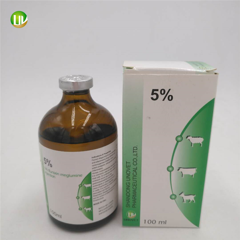 5% flunixin meglumine hot selling water solution drug for animal