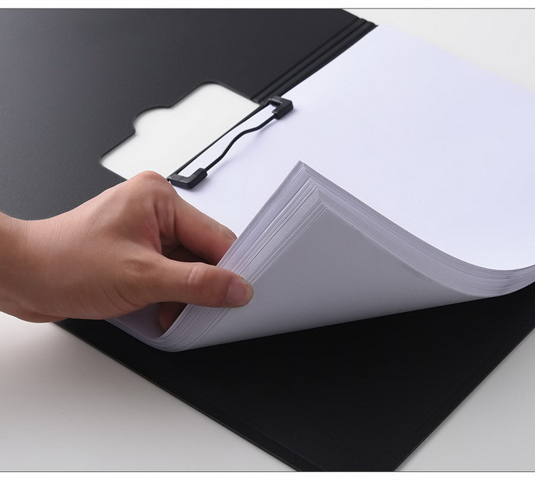 File Document Storage Foldable Clipboard