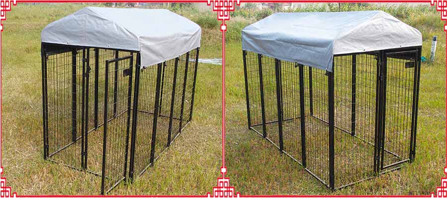 6x4x8 dog kennel cage