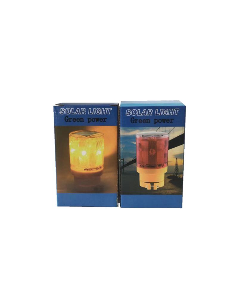 LED Solar Warning Light Flashing Warning Lights