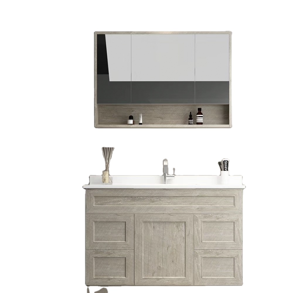 Popular aluminium minimalist bathroom cabinet