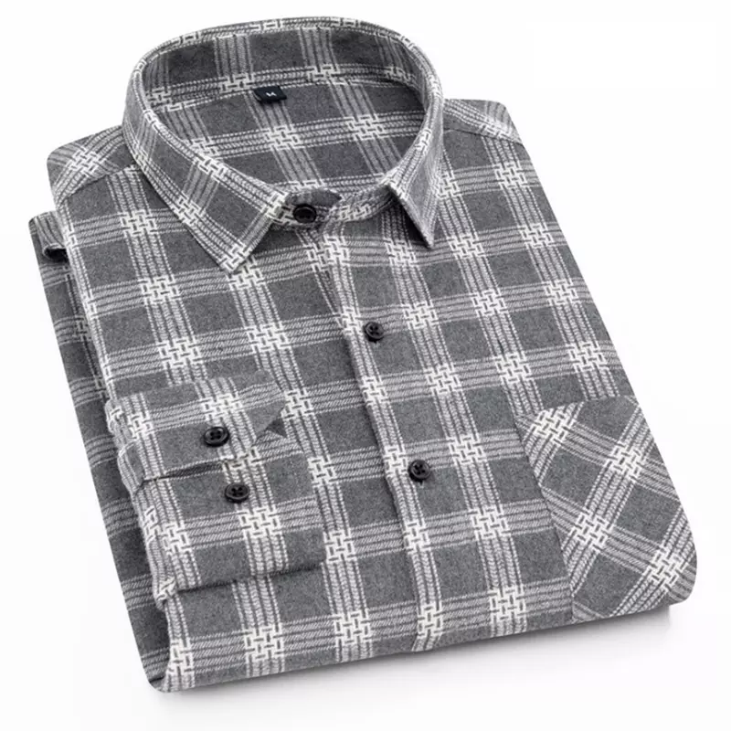 China 2016 New season Buffalo checked mens cotton flannel shirt cheap factory price shirt