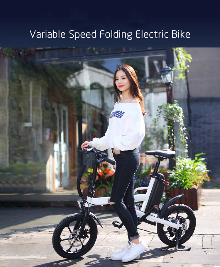 16 Inch folding Ebike 