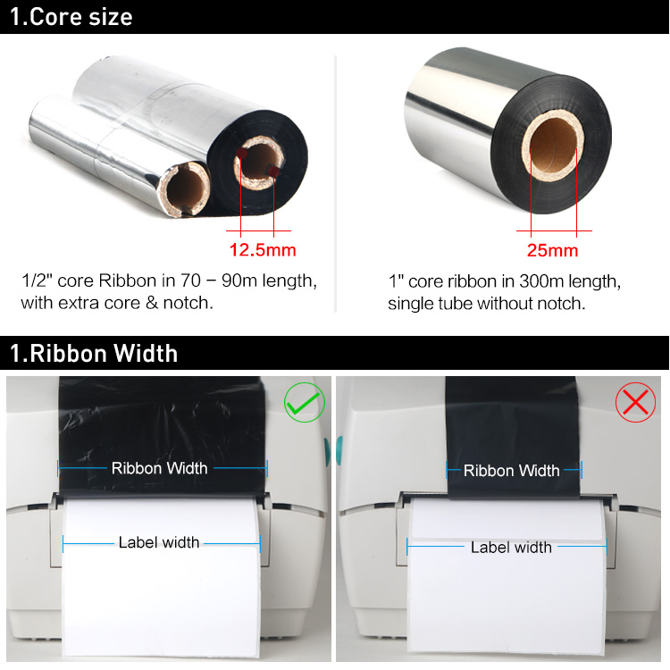 Thermal Transfer Barcode Color Ribbon