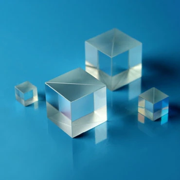 Optical BK7 glass beam splitter cubes