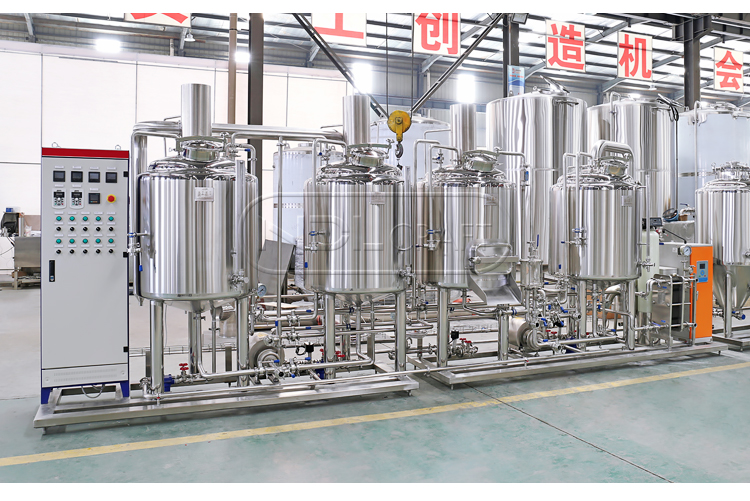 Brew beer 2hl brewery equipment brewing system beer brewery turnkey project