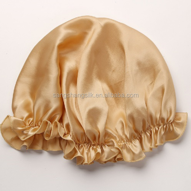 100% silk cap