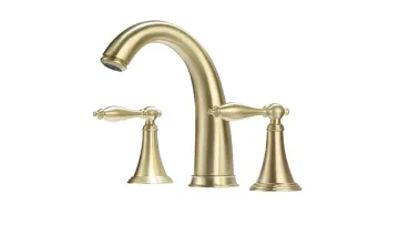 Zb6004 Modern Pop Golden Brass Bathroom Basin Faucet1
