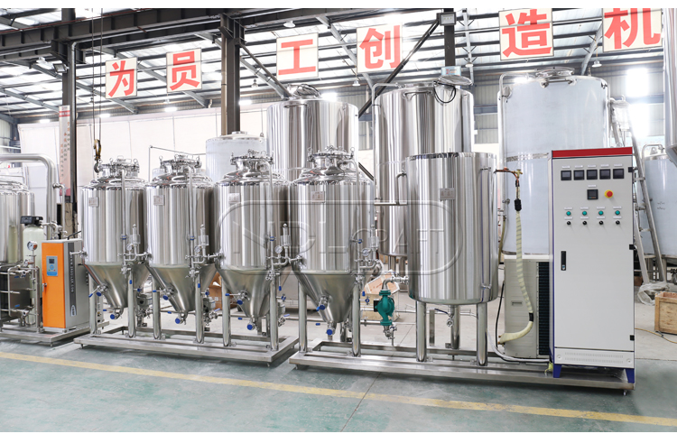 Brew beer 2hl brewery equipment brewing system beer brewery turnkey project