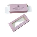 Custom design eyelashes paper box with window