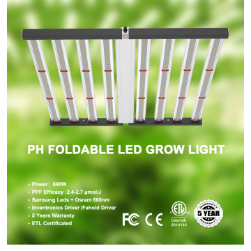 Dimmable Spectrum King LED Growing Lights 640w