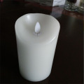 Ivory flameless moving wick led candles