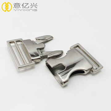 Custom Release Buckles Metal Adjustable Side Sliding Buckle