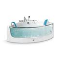 Double Acrylic / Glass Massage Indoor Tub