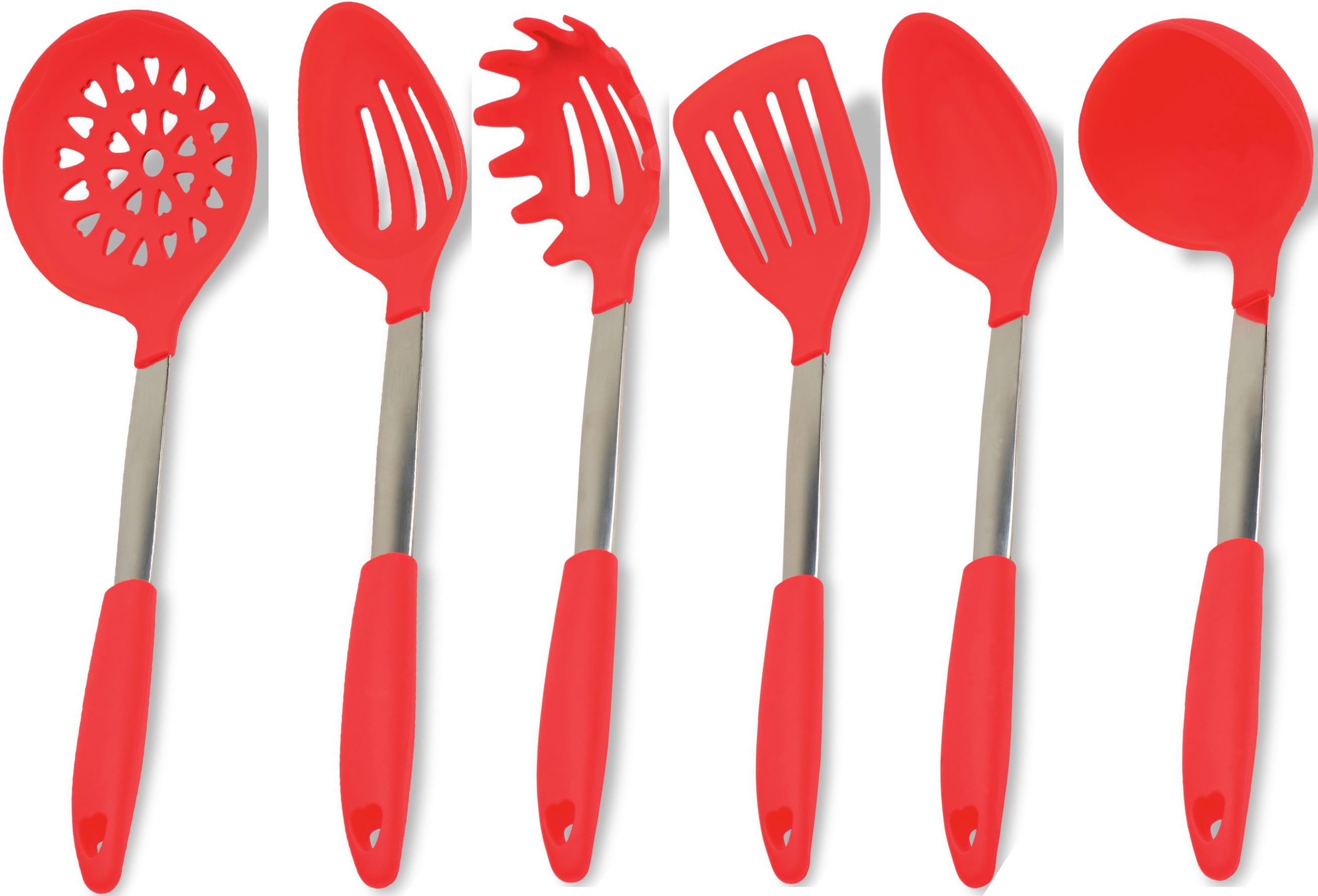 Silicone kitchen utensils