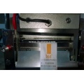 Automatic Printed Satin Labels Cutting Machine Hot Knife with Sensor