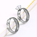 Cheap 2 Piece Engagement And Wedding Ring Set