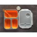 Silicone  collapsible lunch box food containers