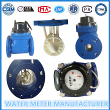 Dn100 Multi Jet Flange Pulse Water Meter, Matériau du fer, Compteur d&#39;eau froide