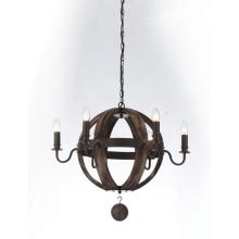 Simple Home Decor Wood Pendant Lamps (N-063S-6)