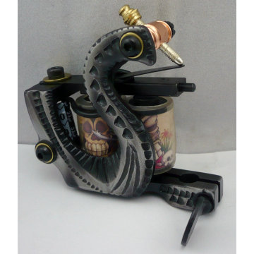 Top Special Low Carbon Steel Custom Handmade Tattoo Machine Gun 10wrap