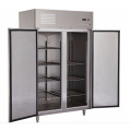 Double Door Commercial Upright Stainless Steel Freezer