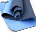 Non-Slip Eco-friendly 6MM Double Layer TPE Yoga Mat