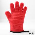 Cotton Heat-resistance Grill Mitt Silicone Glove BBQ tool